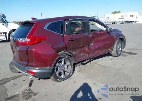 2019 Honda Cr-V Ex-L z USA, uszkodzony, nr VIN 7FARW1H85KE015169